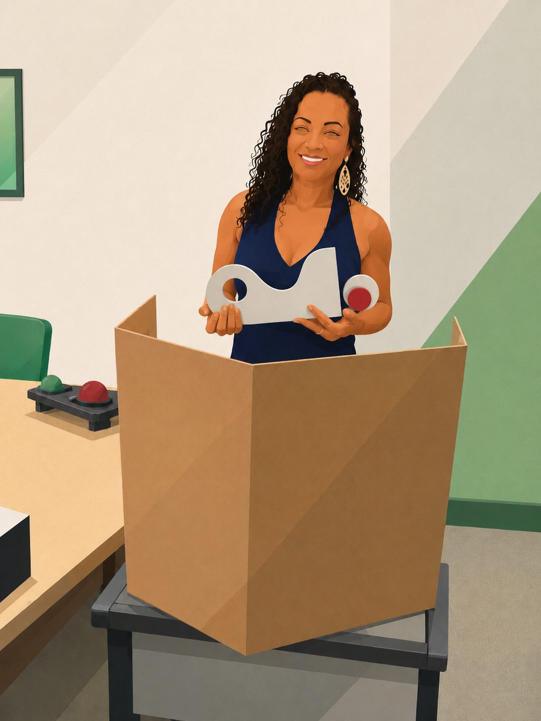 Experiência real adaptada por IA de eleição interna em empresa