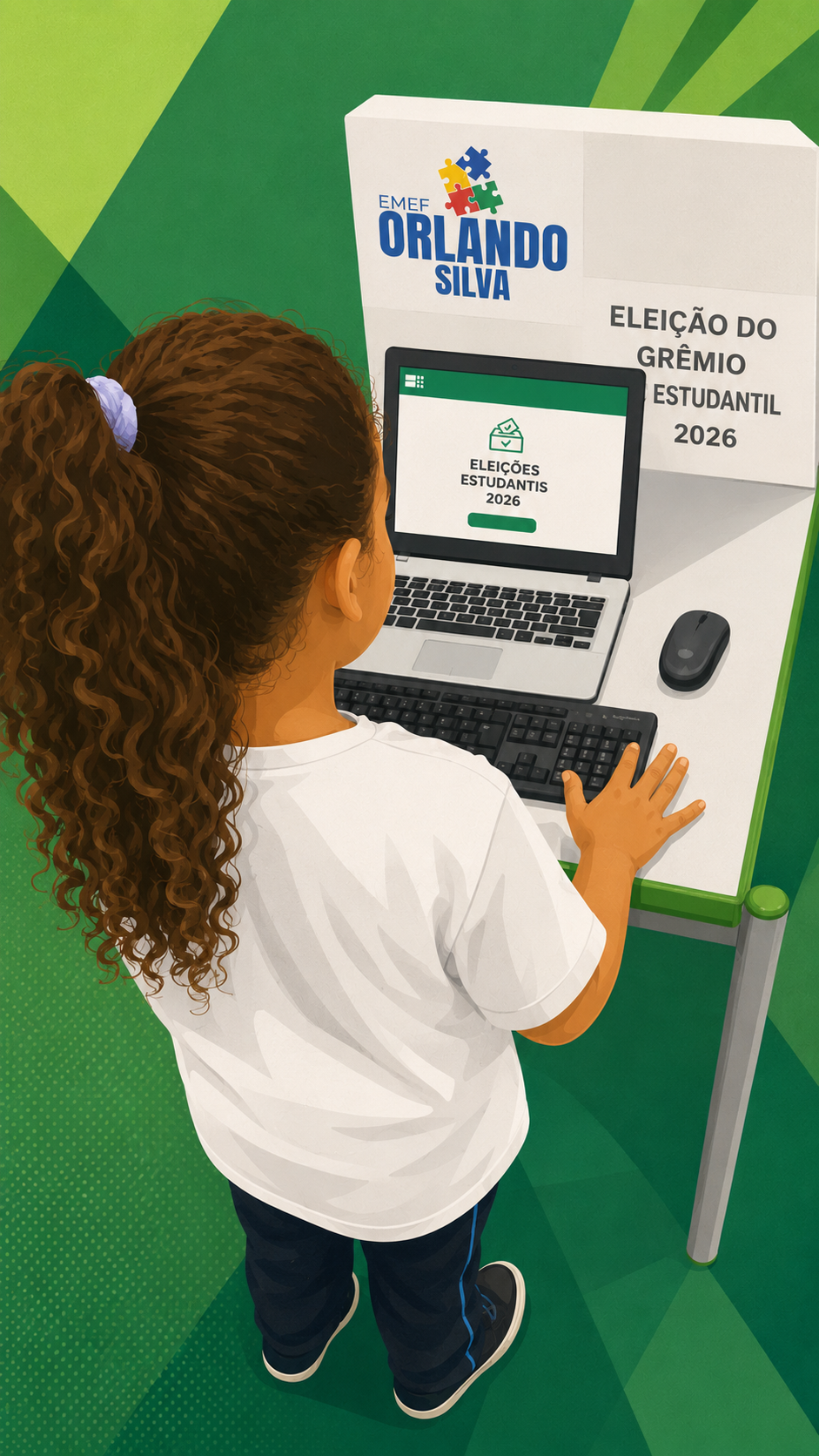 Experiência real adaptada por IA de uso do Apertaquem em ambiente escolar